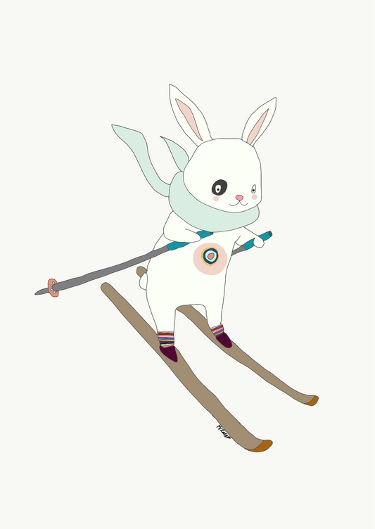 PHOTO ILLUSTRATION Ski Bunny