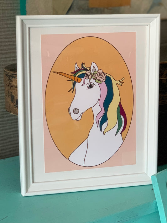 FRAMED Unicorn