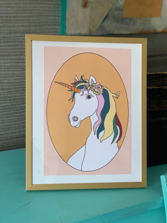 FRAMED Unicorn