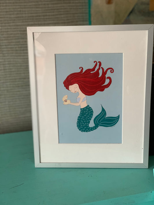 FRAMED Mermaid Silver