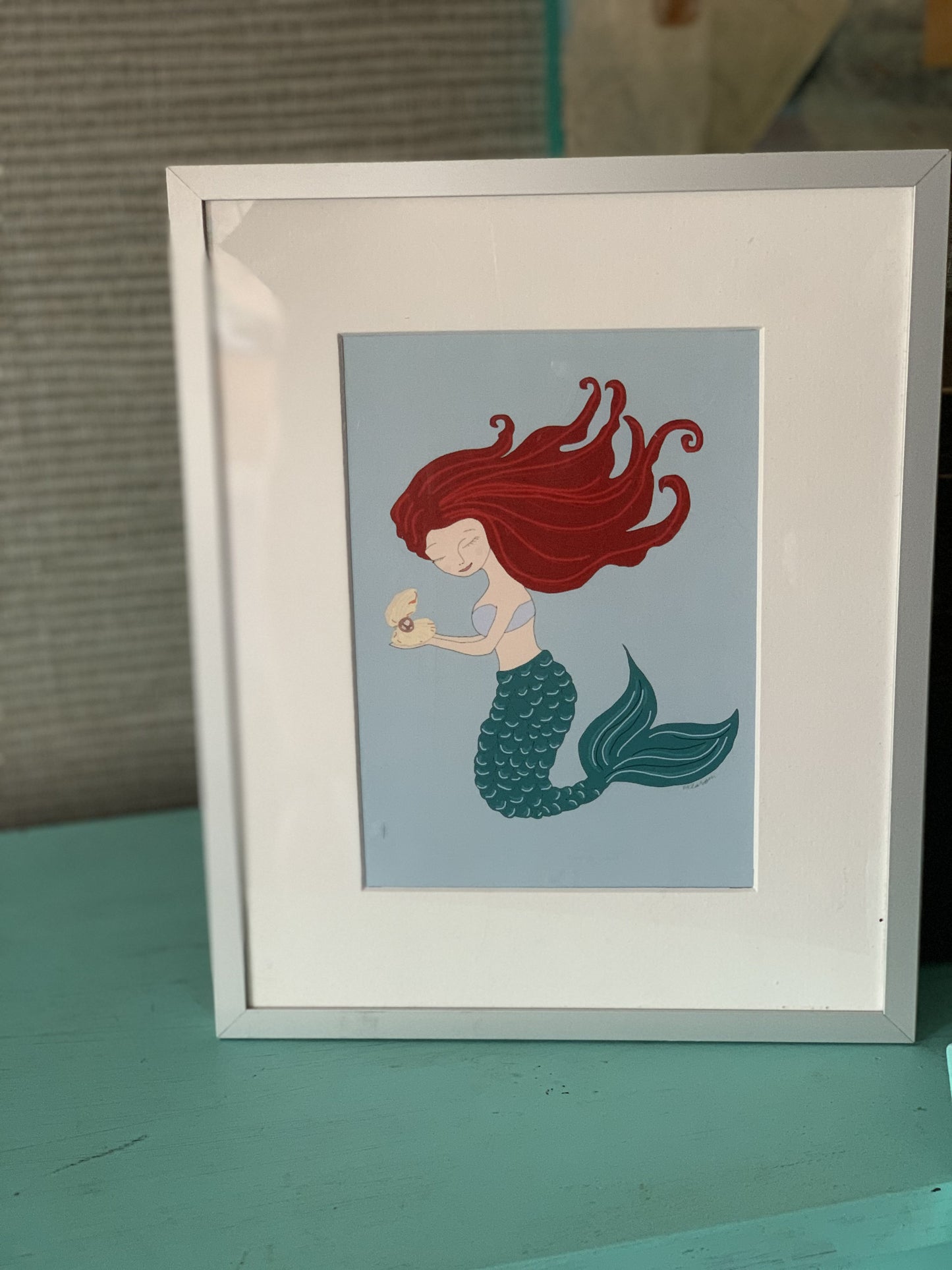 $10 OFF FRAMED Mermaid