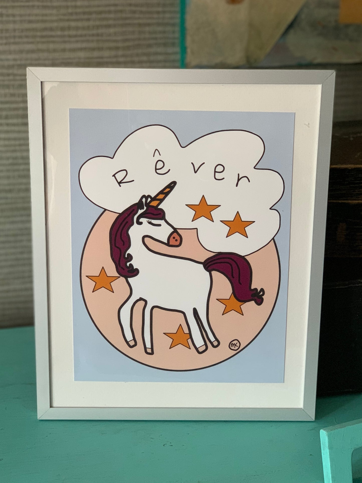 FRAMED Dream Unicorn