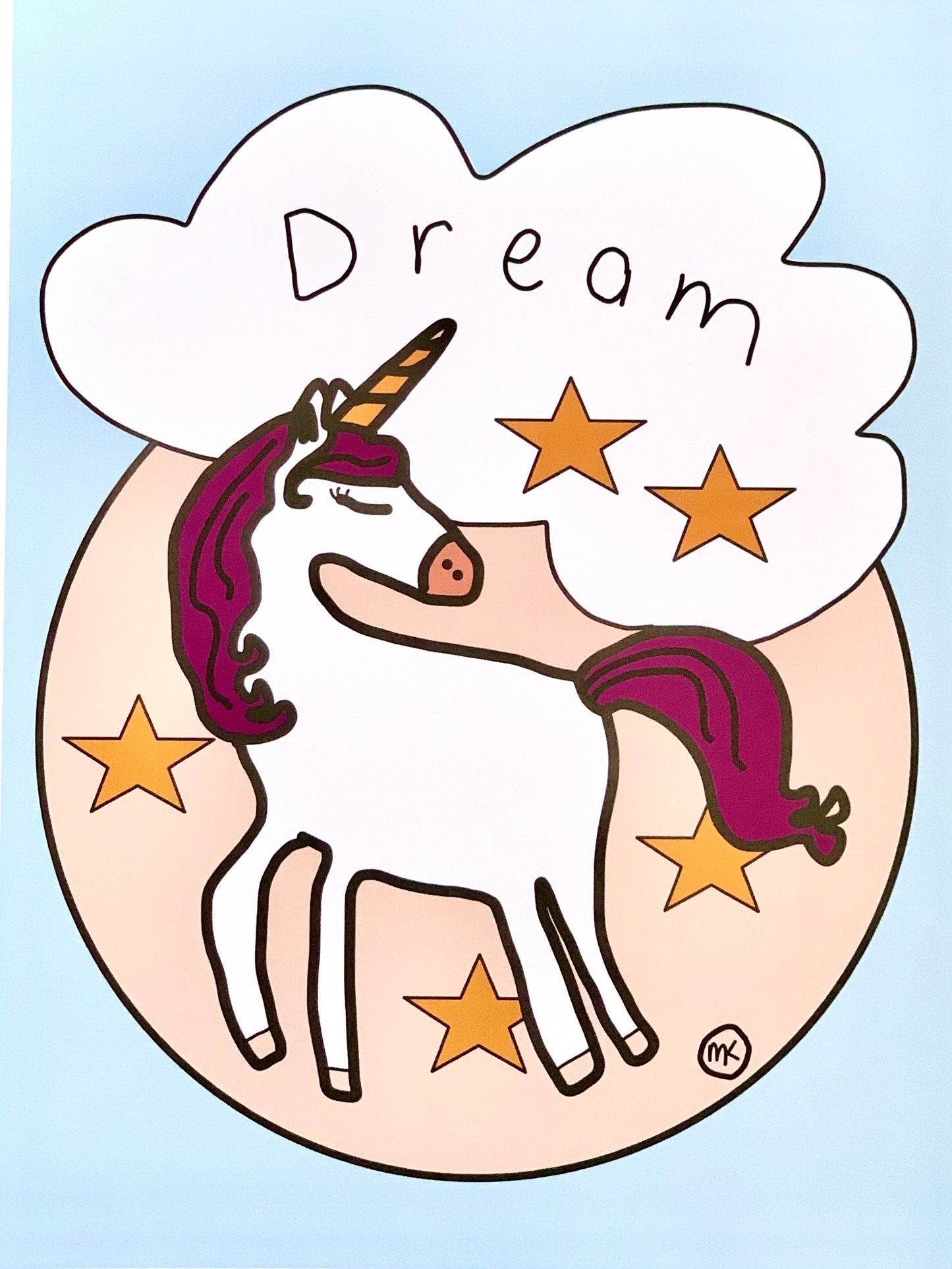 FRAMED Dream Unicorn