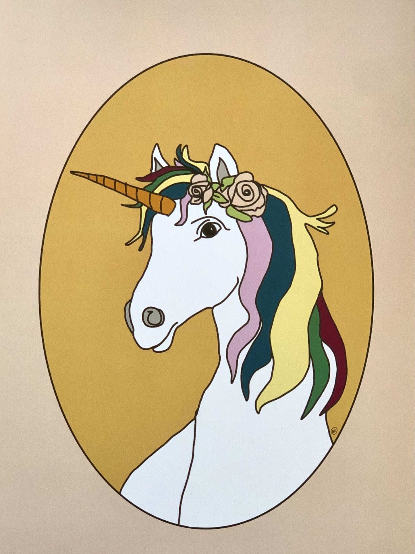 $10 OFF FRAMED Unicorn